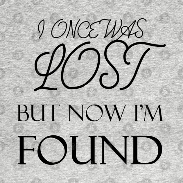 I Once was Lost but Now I'm Found by Project Send-A-Heart